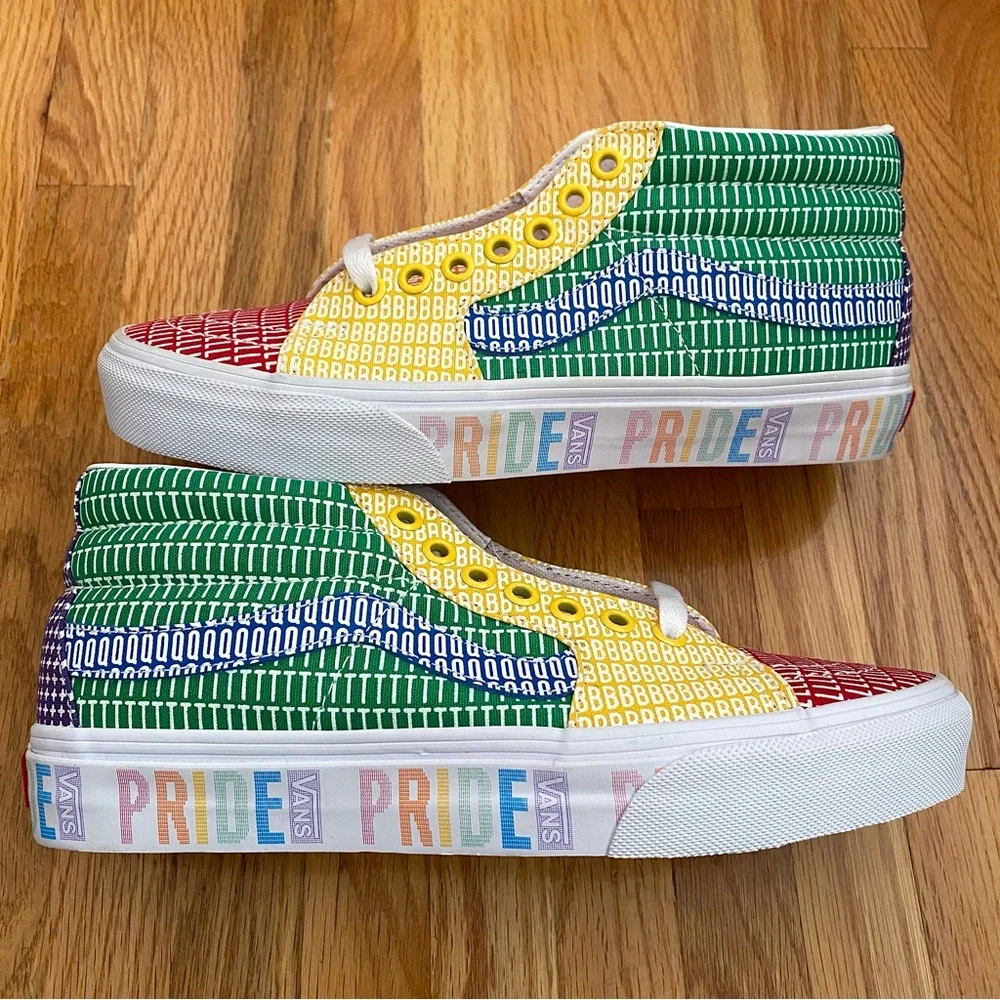 Vans Sk8-Mid Pride Women’s Sneakers - Picture 6 of 8